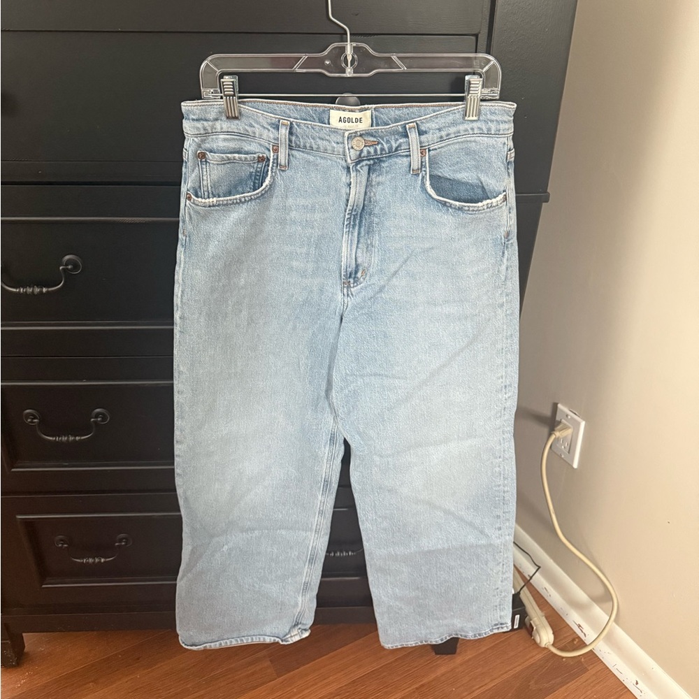 Agolde Ren high rise wide leg jean